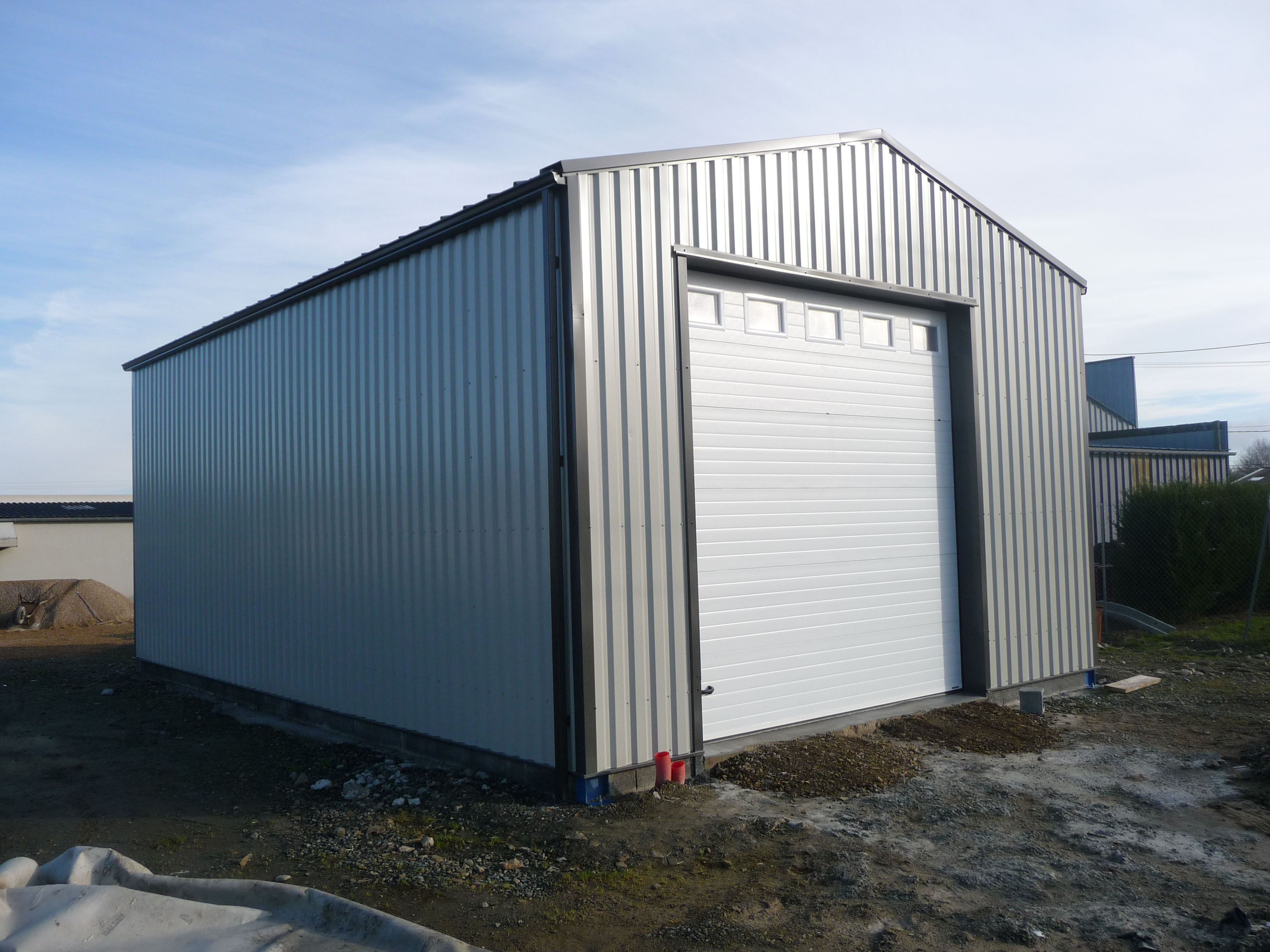 Bâtiment Artisanal Garage Stockage  par Leperon Constructions